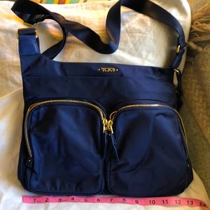 Tumi vibrant Blue Cross body or shoulder bag